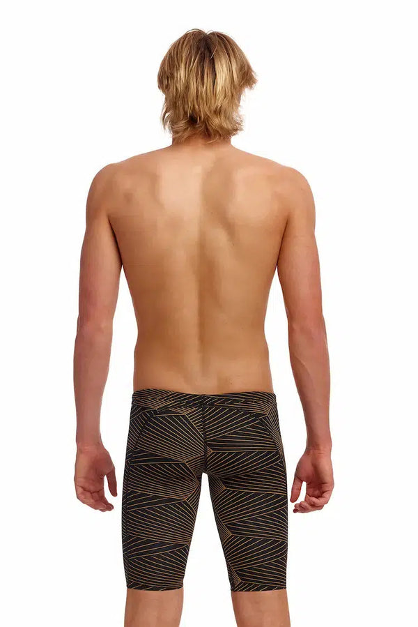 Funky Trunks Training Jammer Gold Weaver Heren Funky Trunks Training Jammer Gold Weaver Heren