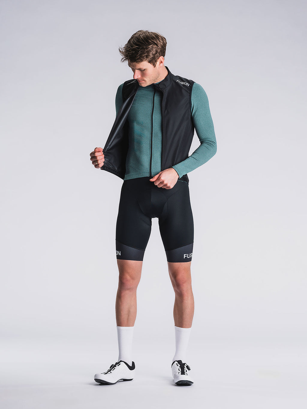 Fusion Fietstrui Licht Lange Mouwen Heren