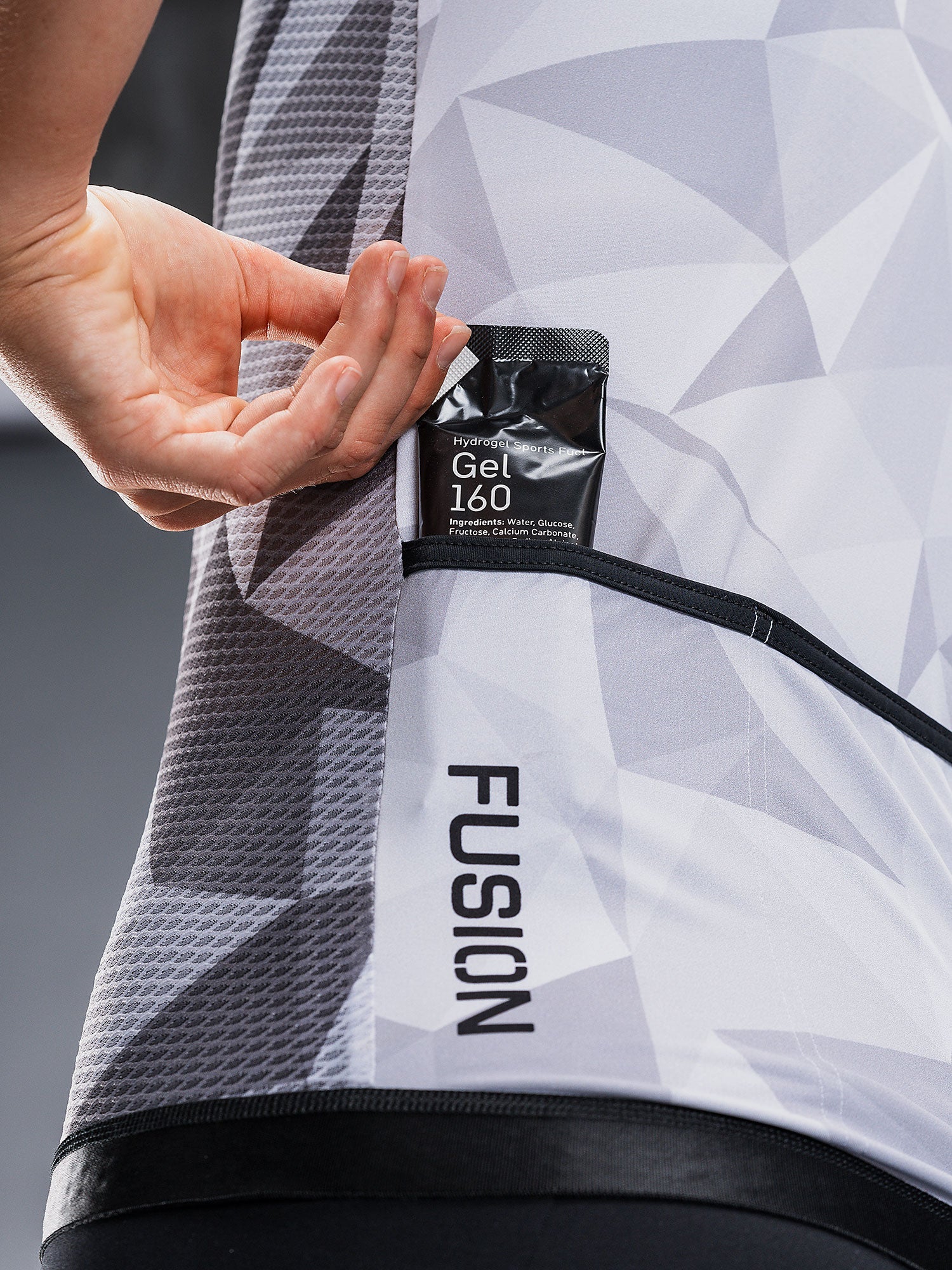 Fusion TEMPO! Hot Conditions Unisex-Radtrikot