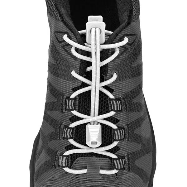Nathan Run Laces Weiß elastische Schnürsenkel