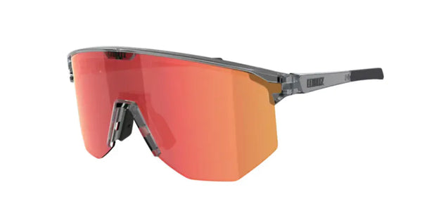 Bliz P003 Transparent Dark Grey/ Red Fietsbril