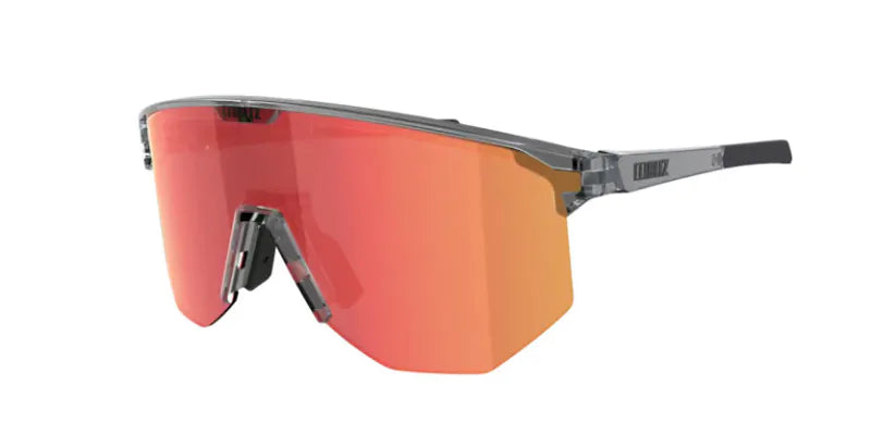 Bliz P003 Transparent Dark Grey/ Red Fietsbril