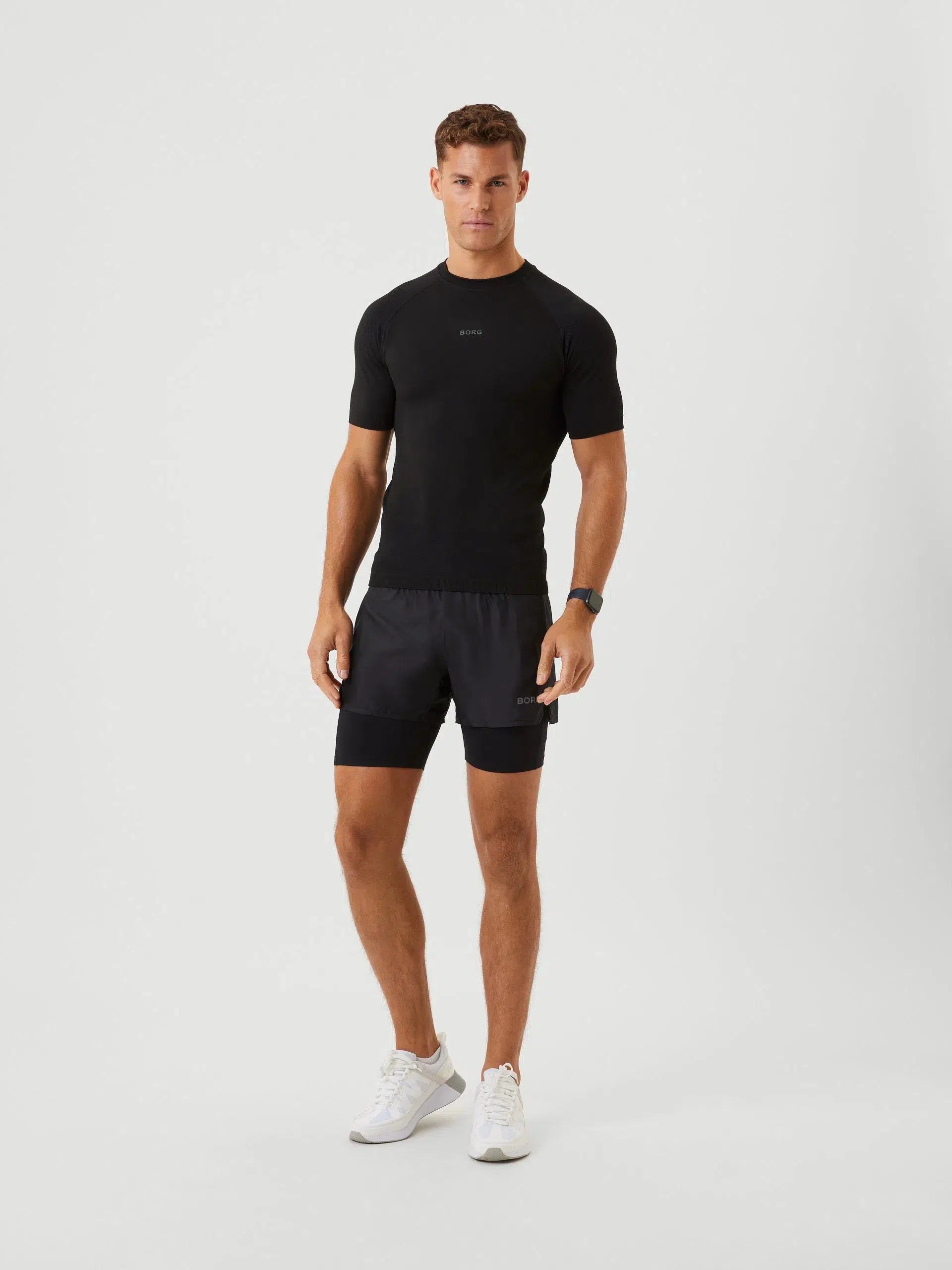 Bjorn Borg Running Seamless T-shirt Heren