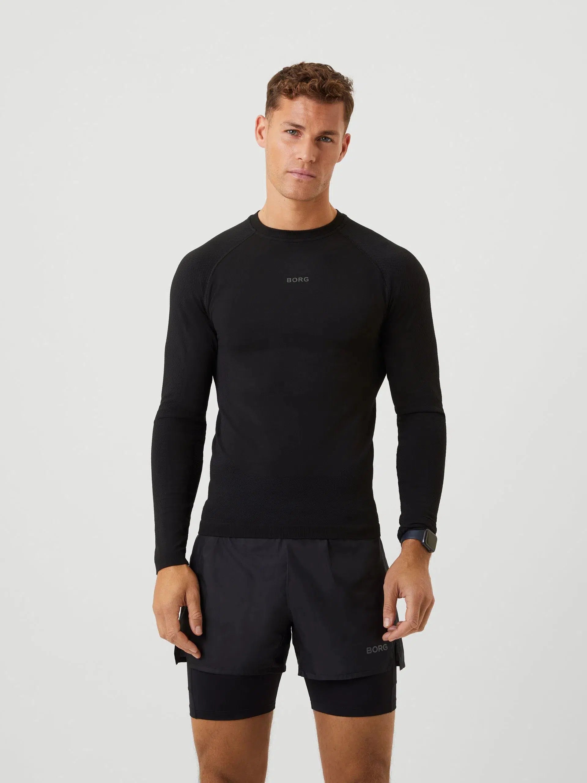 Bjorn Borg Running Seamless Long Sleeve T-shirt Heren