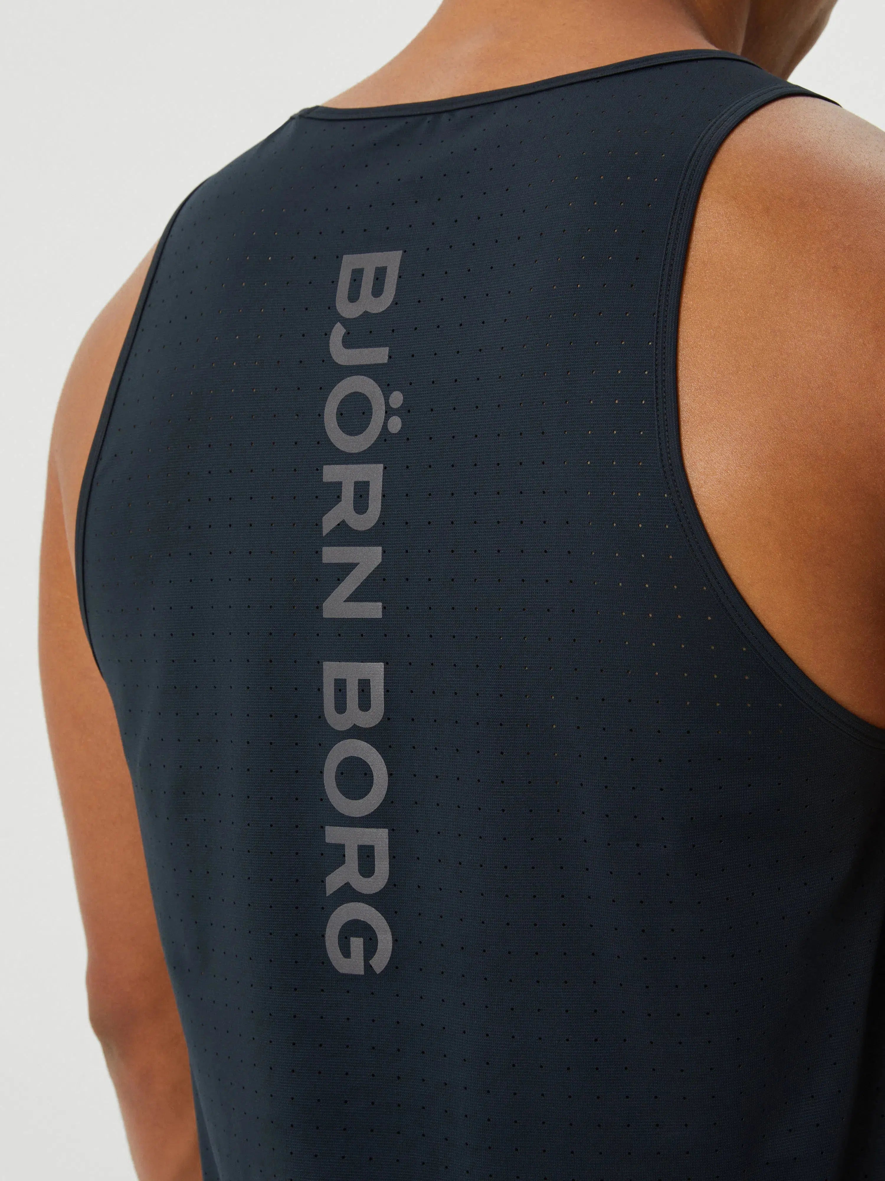 Bjorn Borg Perforated Training Singlet Heren