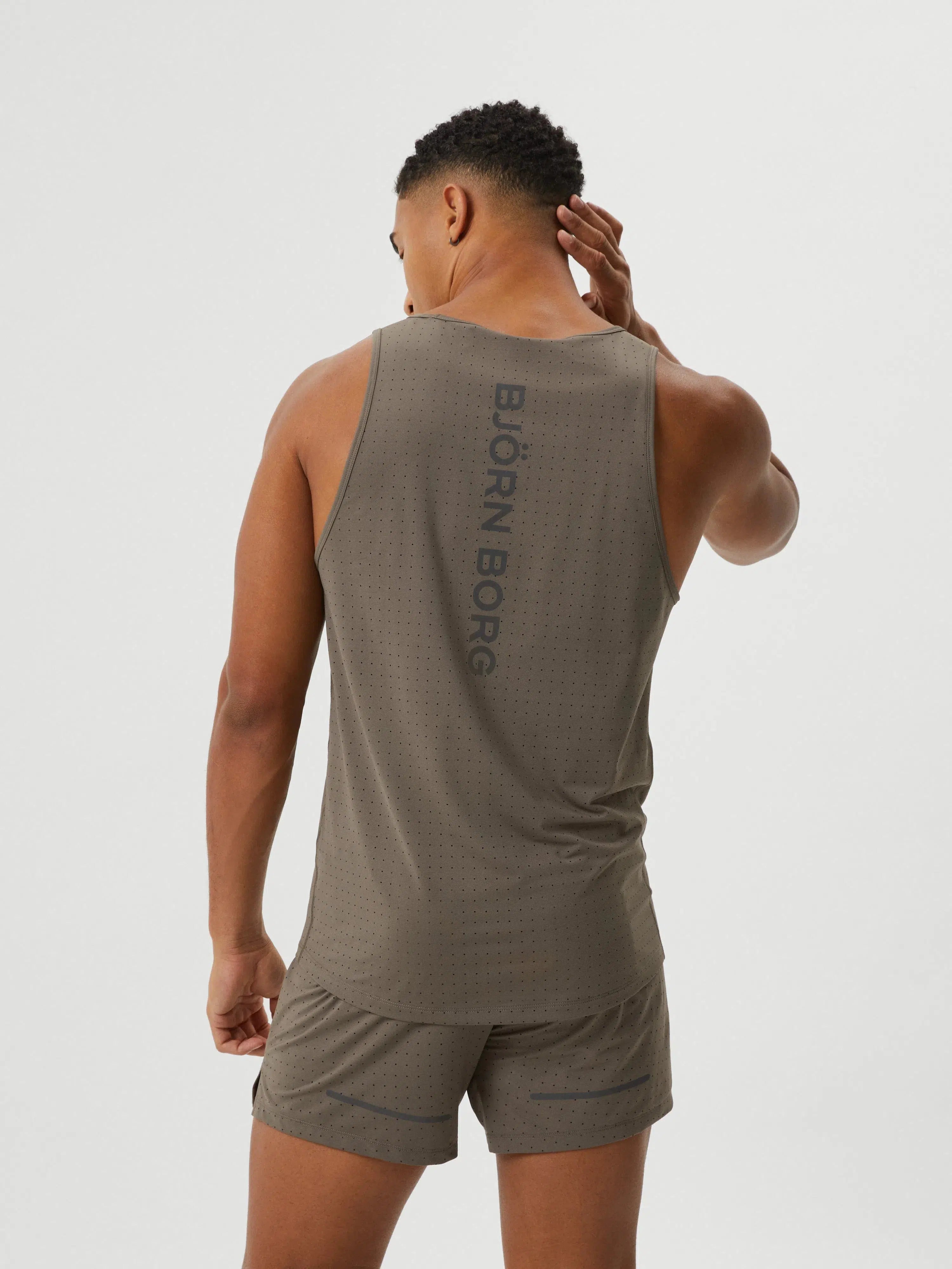 Bjorn Borg Perforated Training Singlet Heren