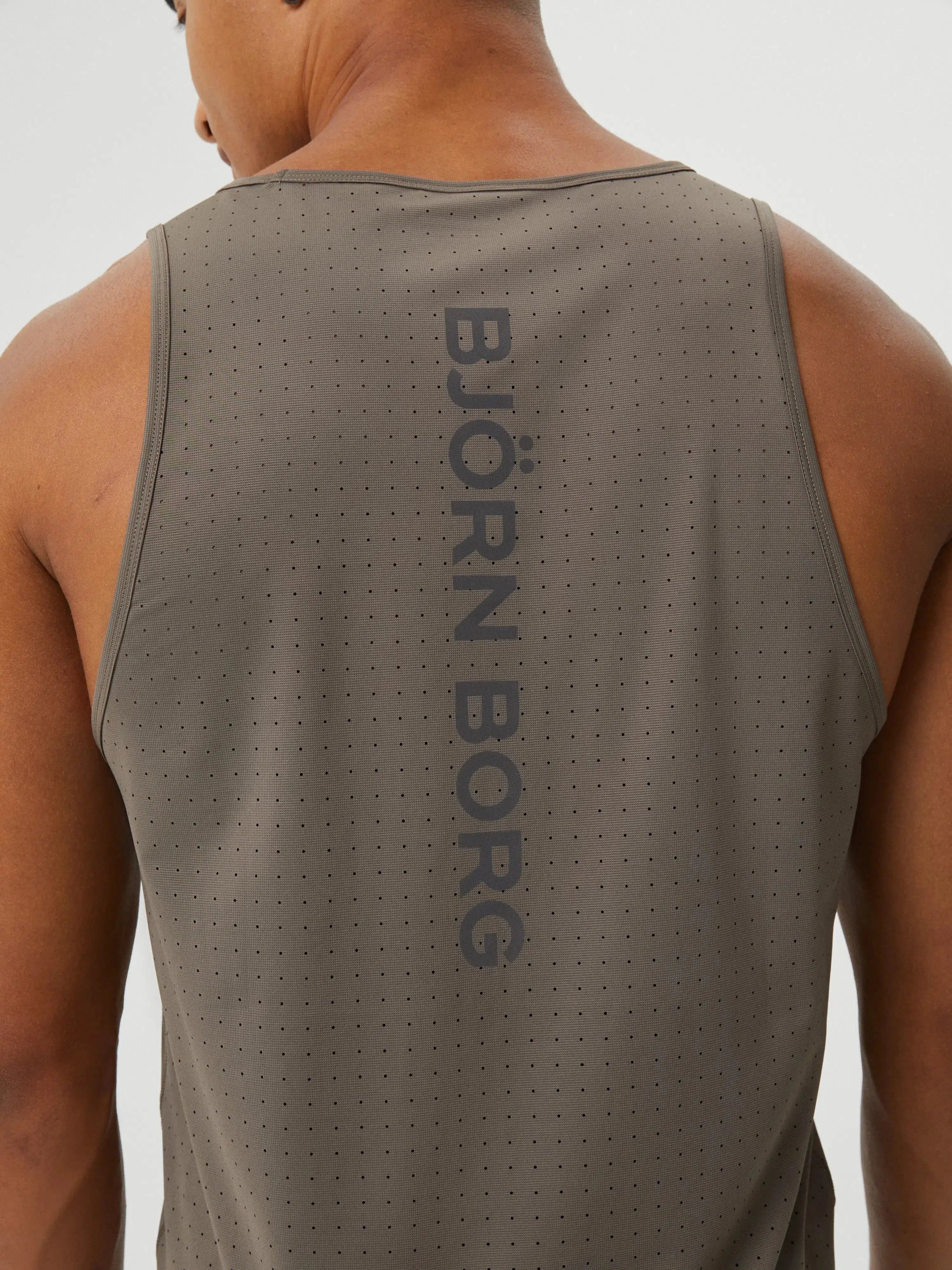 Bjorn Borg Perforated Training Singlet Heren