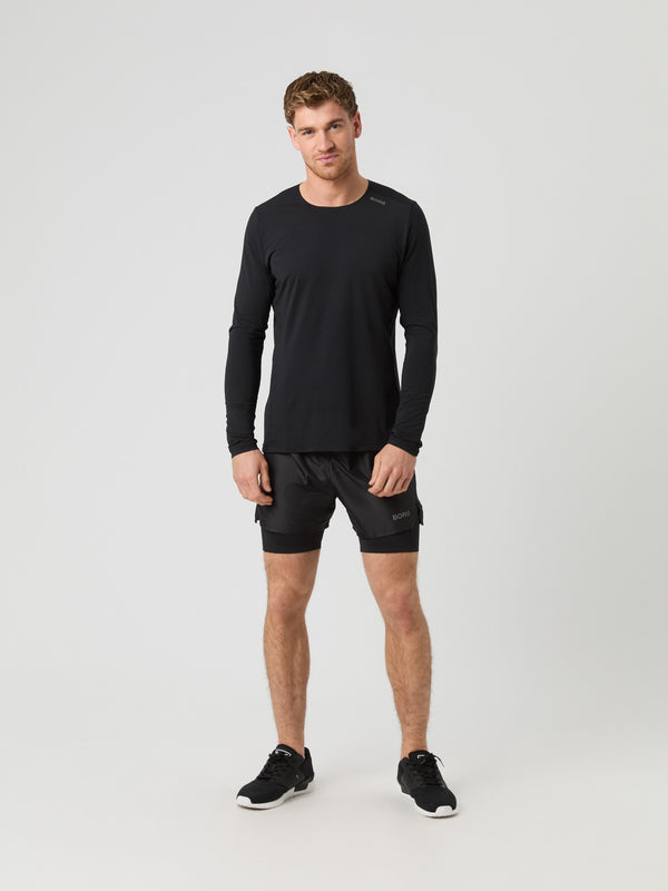 Bjorn Borg | Borg Running Feather Lange Mouwen T-Shirt Heren