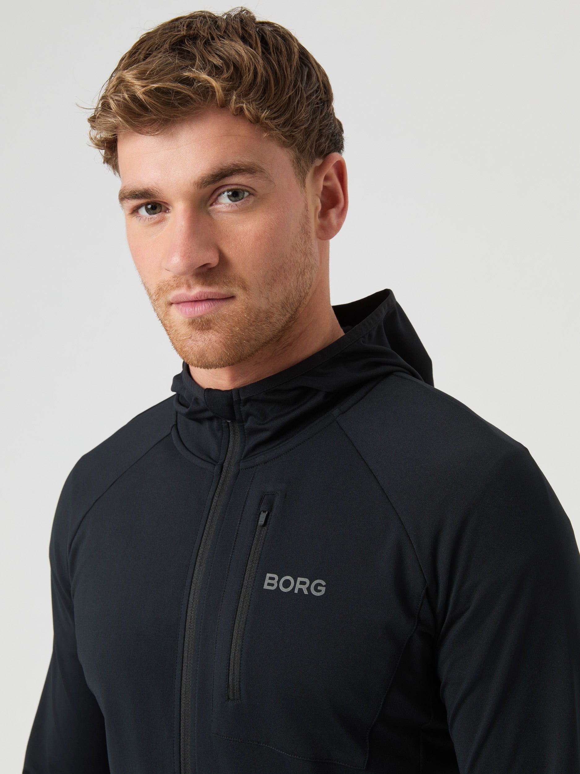 Bjorn Borg | Borg Running Mid Layer Hood Heren