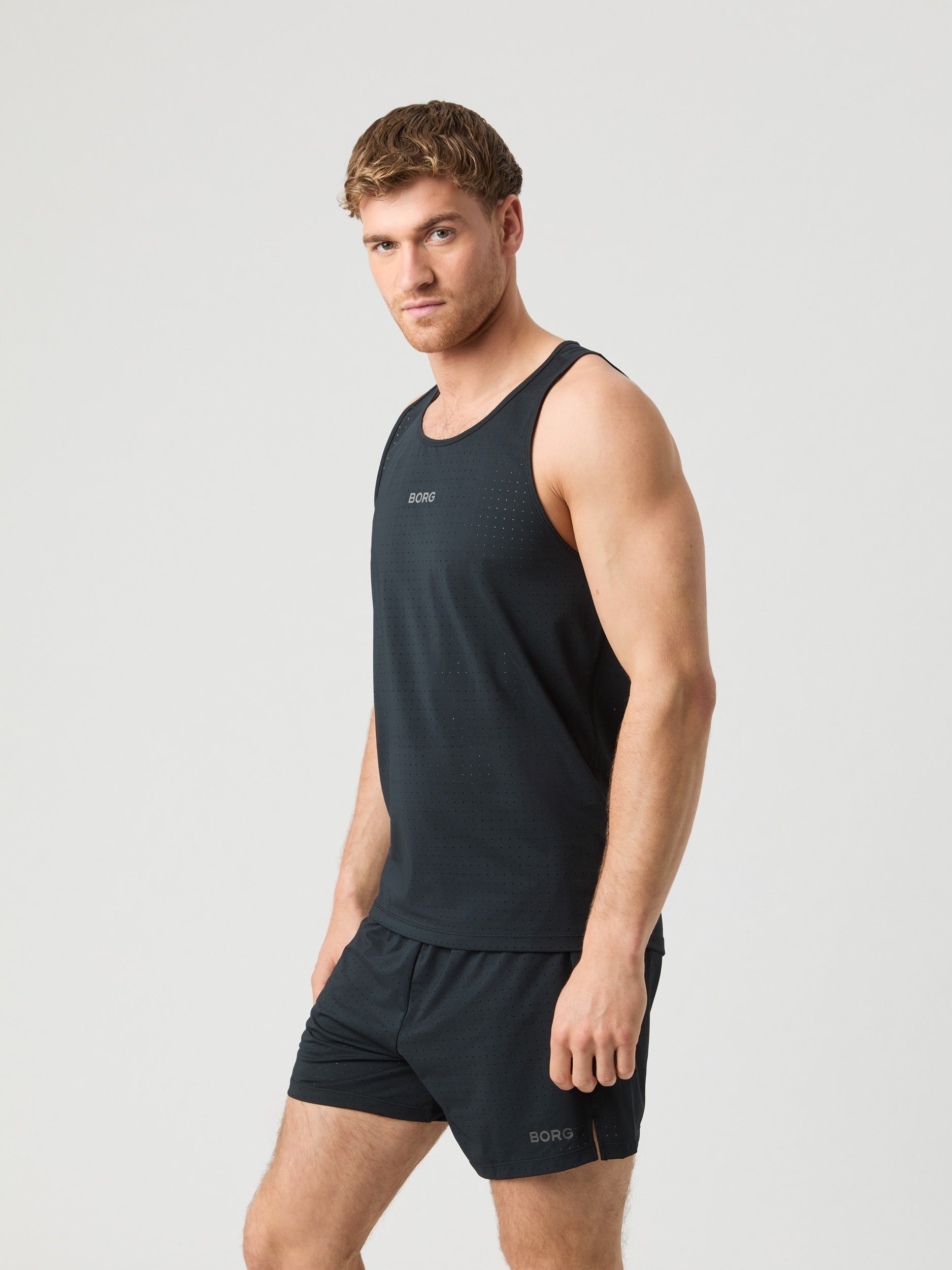 Bjorn Borg | Borg Running Perforated Tank Heren
