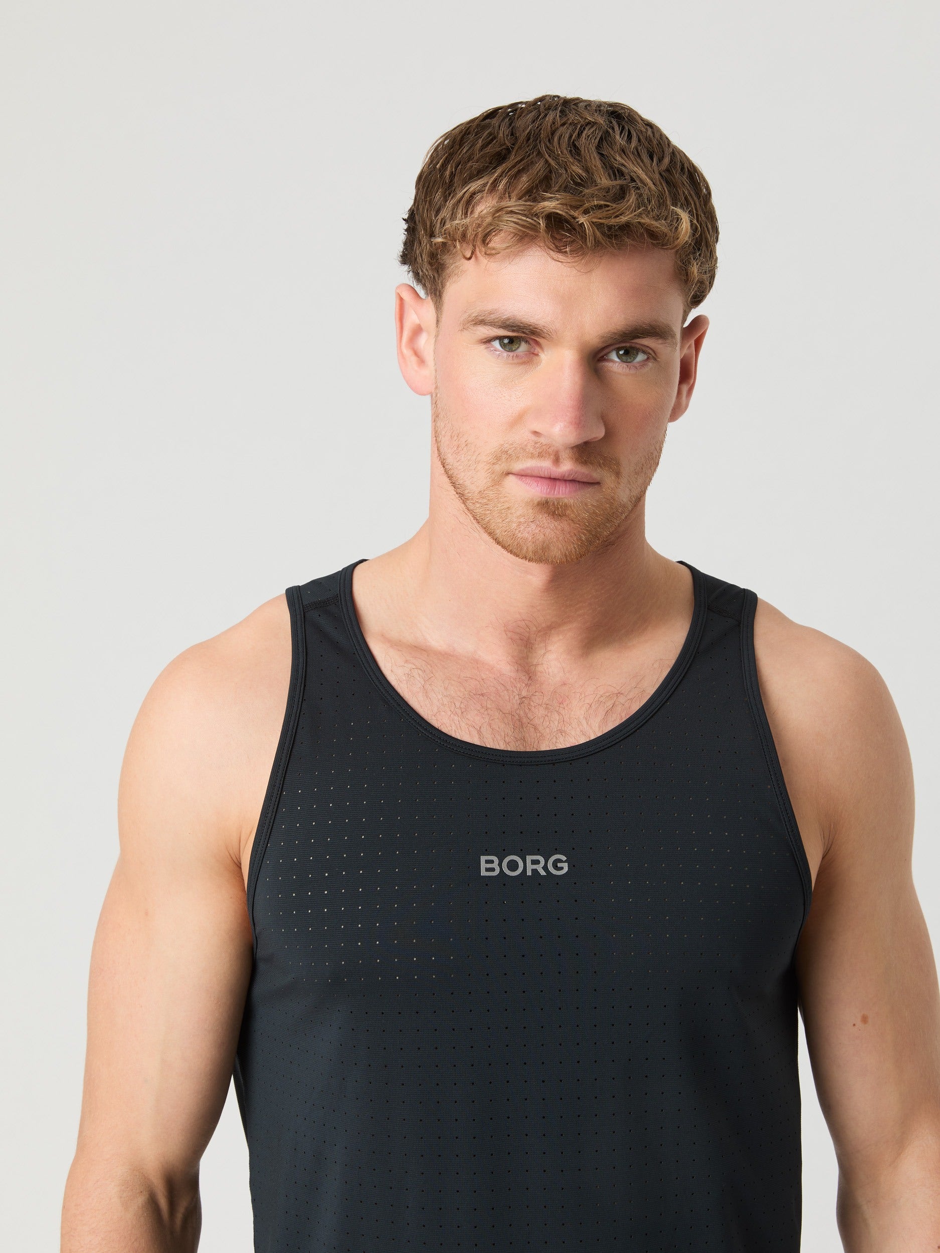 Bjorn Borg | Borg Running Perforated Tank Heren