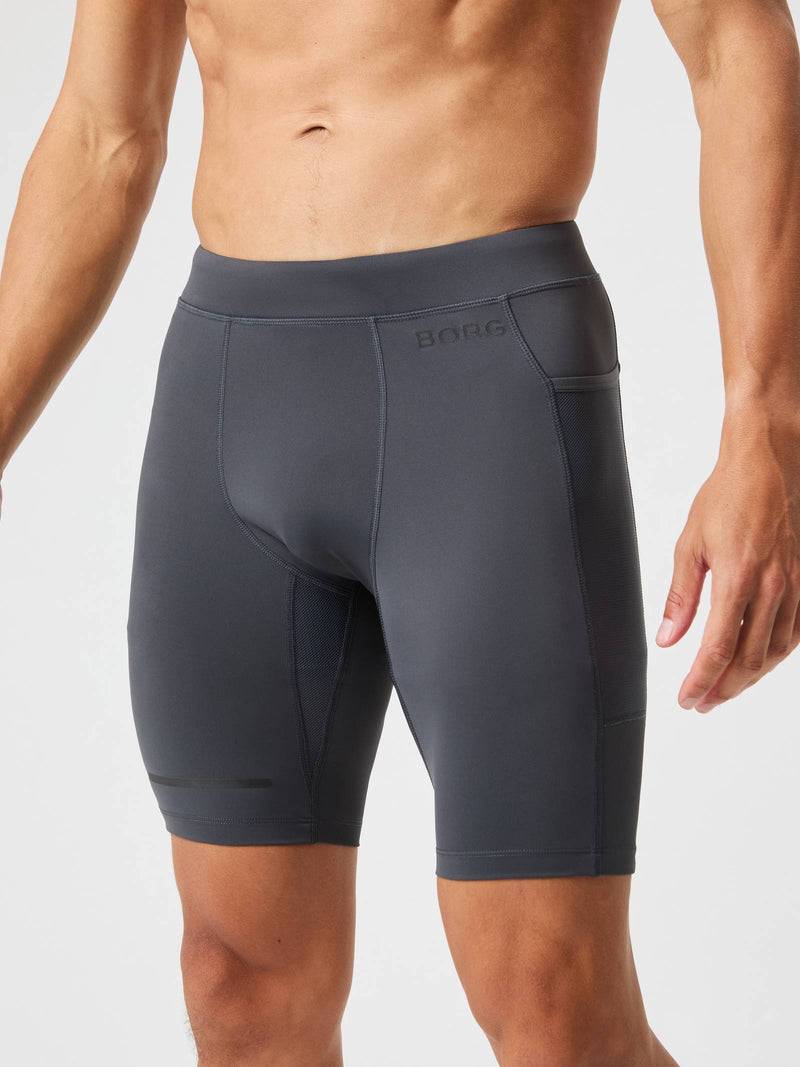 Borg Performance Short Tights Grijs