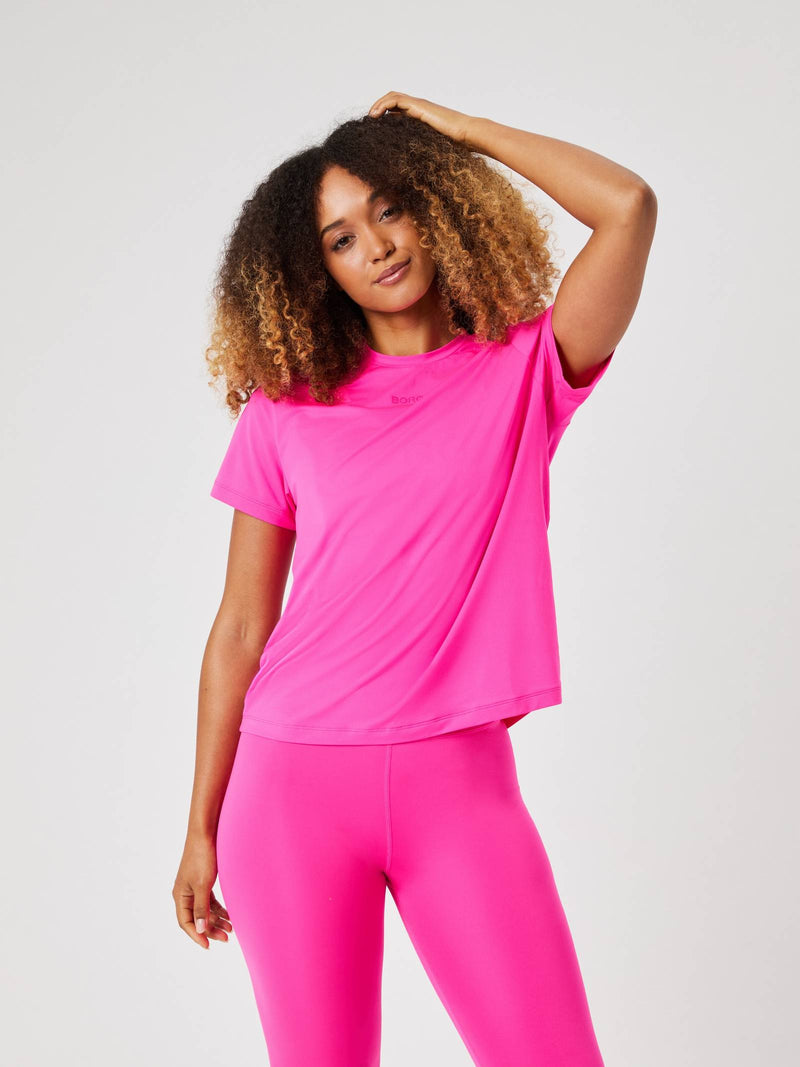 Borg Sport T-Shirt rosa