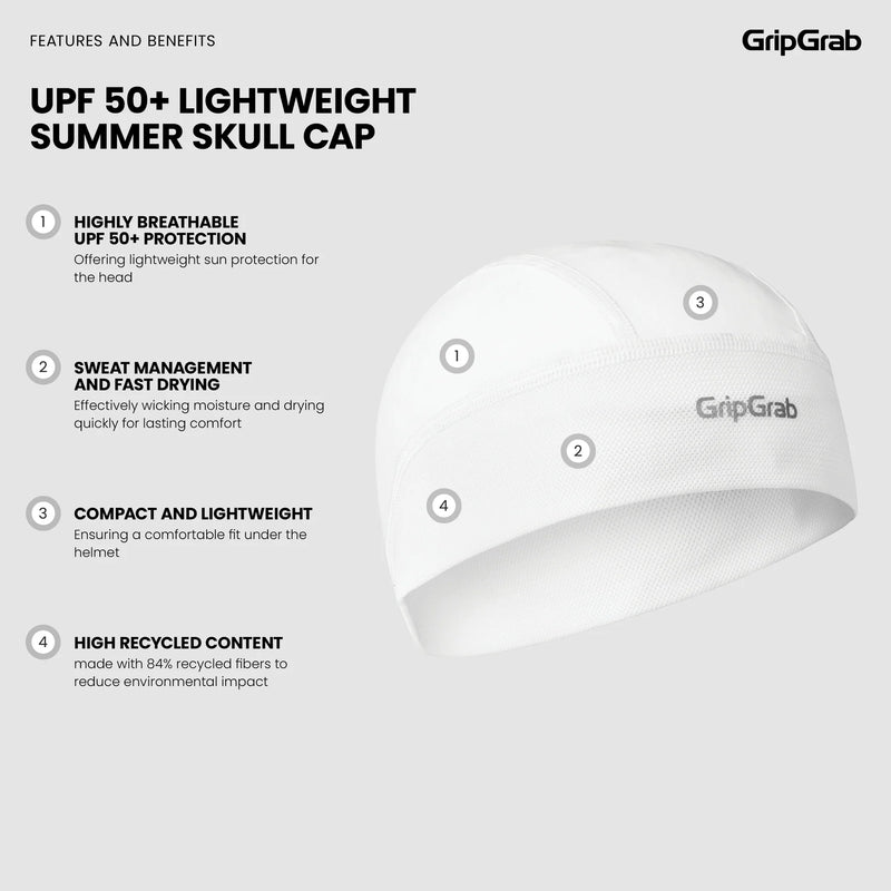 Gripgrab UPF 50+ Lightweight Summer Skull Cap