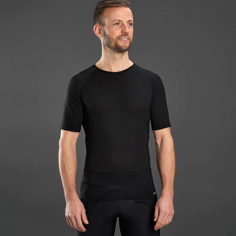 GripGrab Merino Blend Thermal Short Sleeve Base Layer