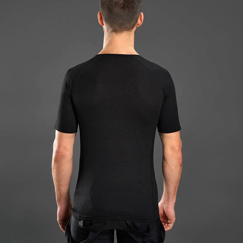GripGrab Merino Blend Thermal Short Sleeve Base Layer