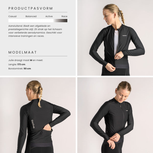 Gripgrab PACR Fietsshirt Lange Mouwen Dames