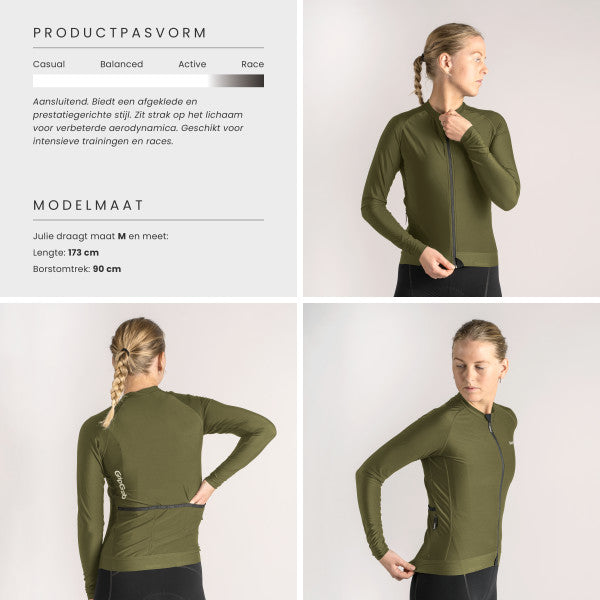 Gripgrab PACR Fietsshirt Lange Mouwen Dames