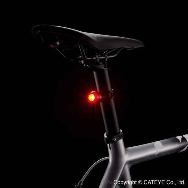 Cateye AMPP100 + ORB Achterlicht Fietsverlichting set