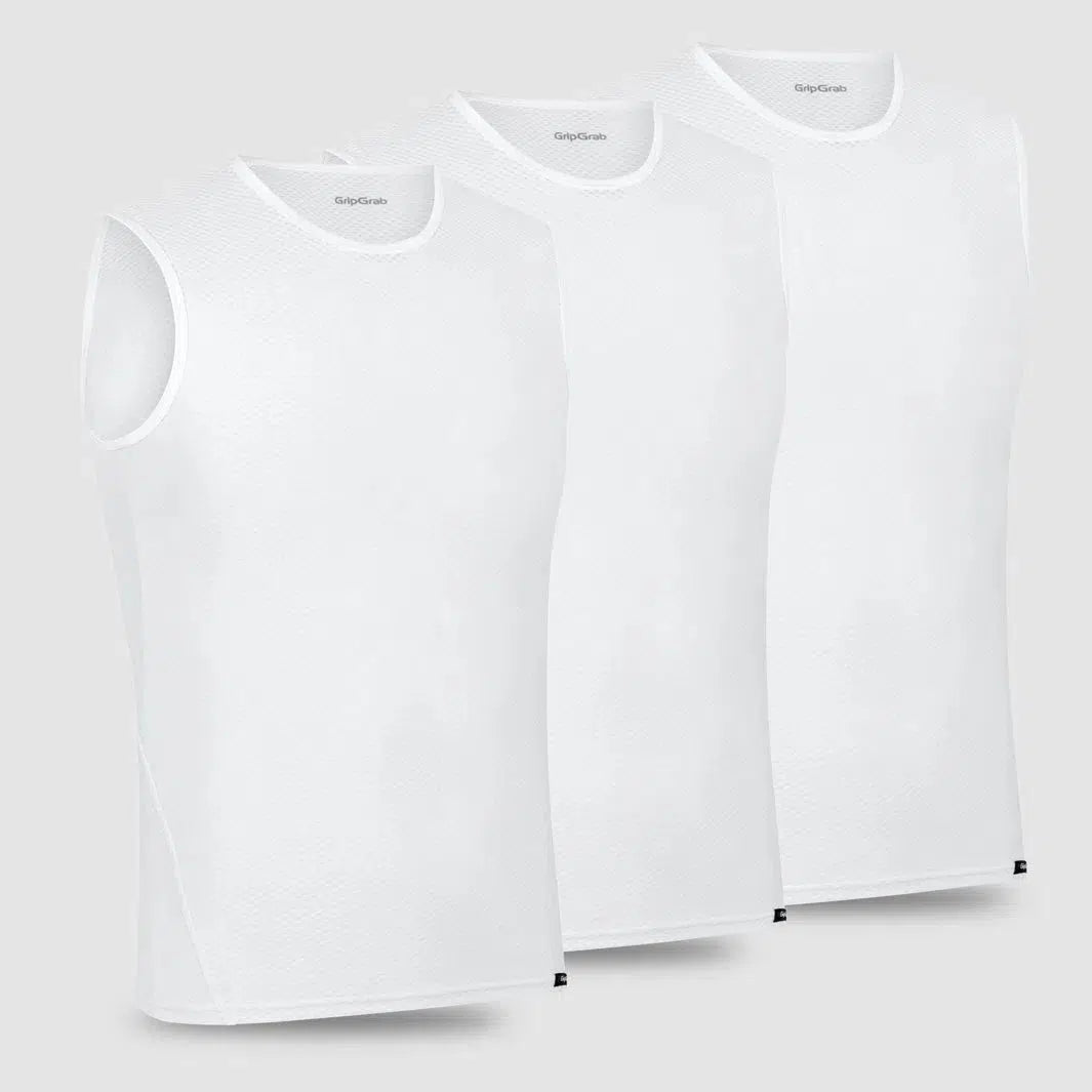 Gripgrab Ultralight Mesh Base Layer Mouwloos Heren - 3 pack