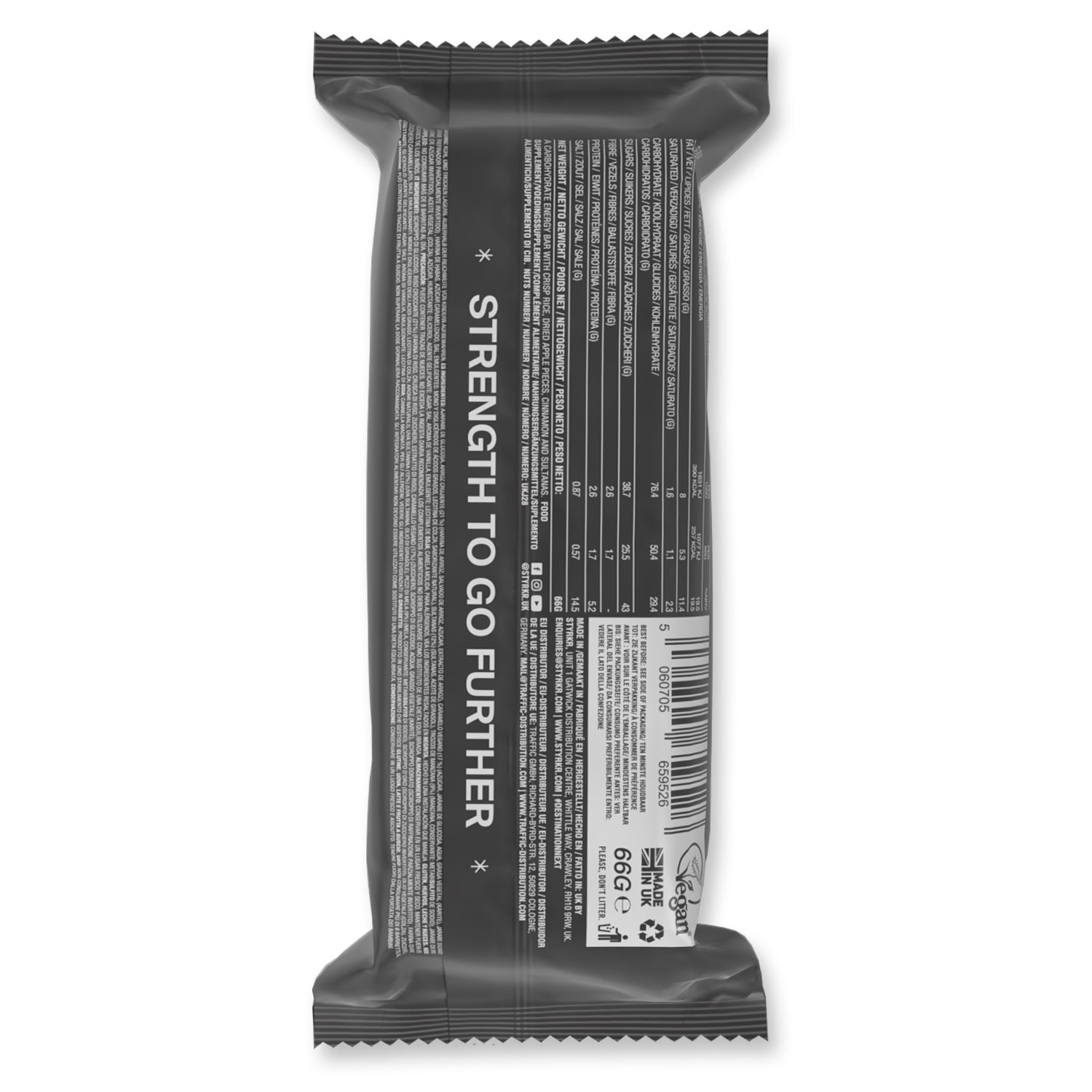 STYRKR Bar50 Rice Bar Energiereep (68gr)