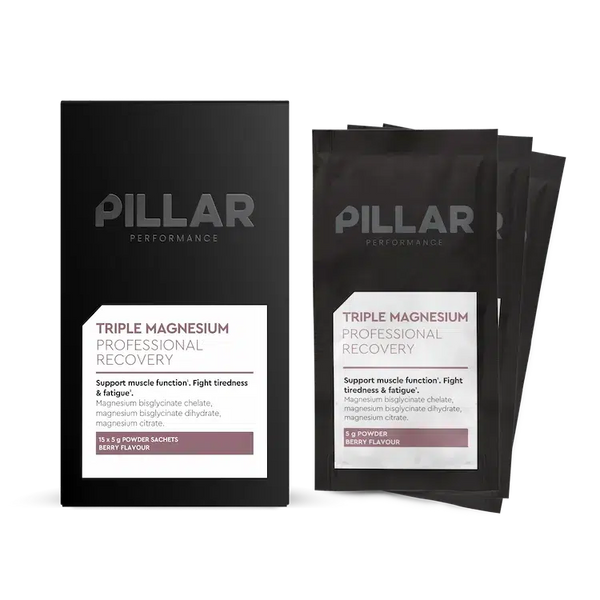 Pillar Performance Triple Magnesium Travel Pack (15 sachets)