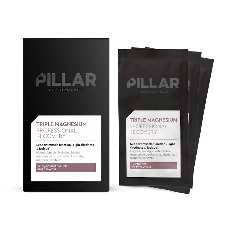 Pillar Performance Triple Magnesium Travel Pack (15 sachets)