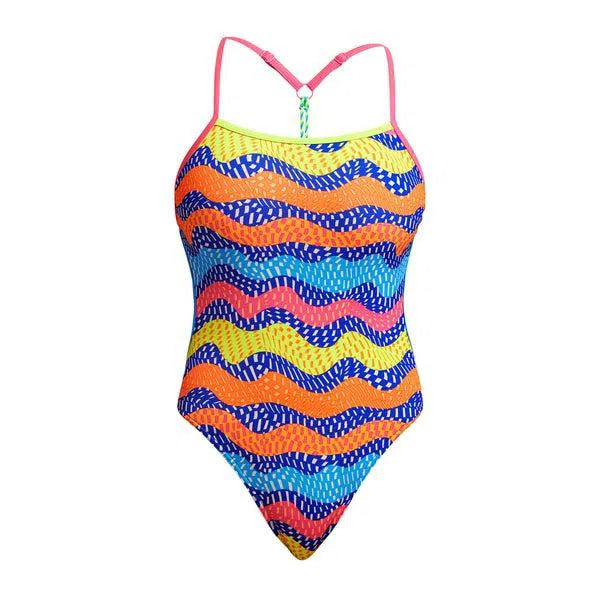 Funkita Twisted One Piece Dames Rocky Wave