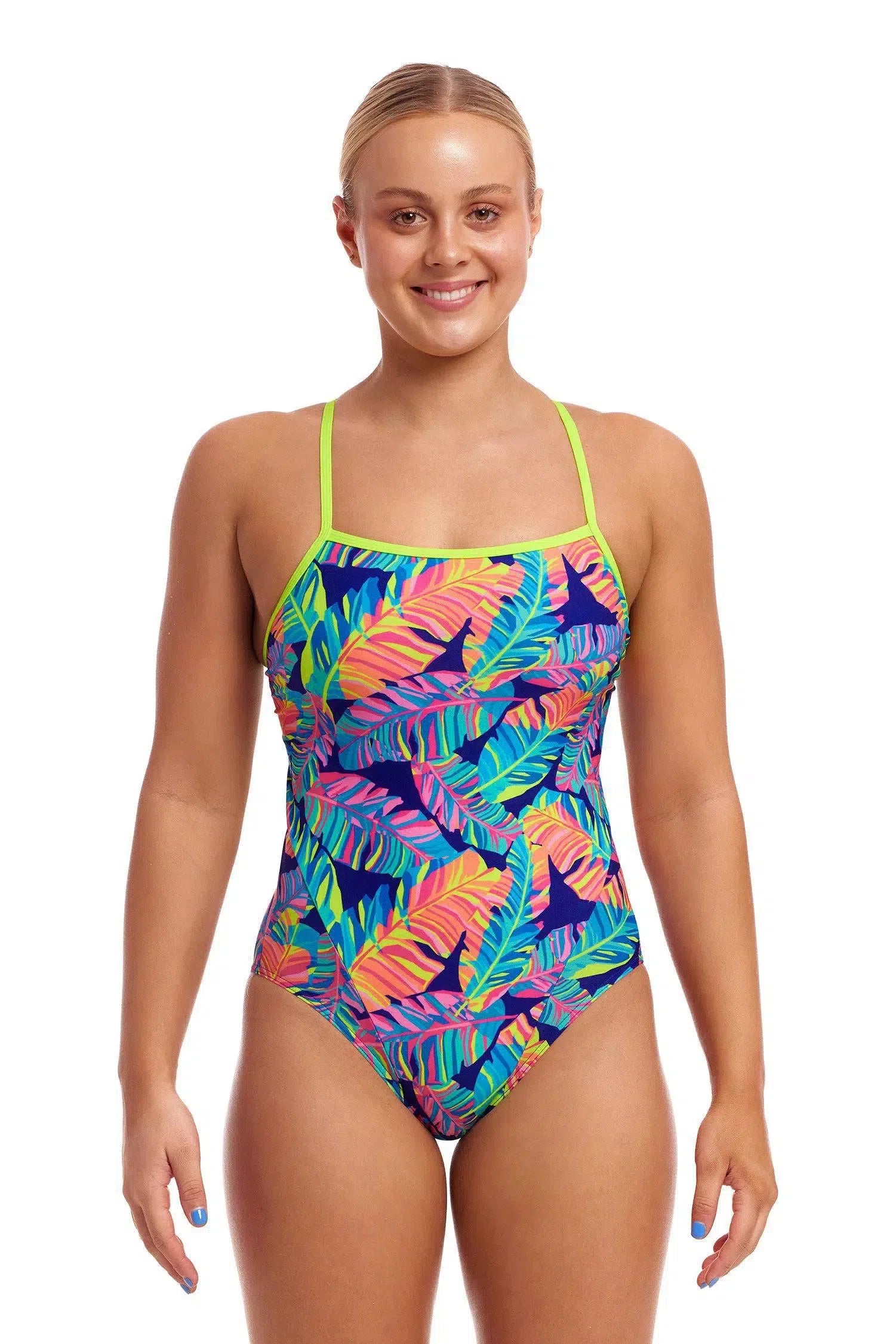 Funkita Single Strap One Piece Leaving Today Badpak Dames