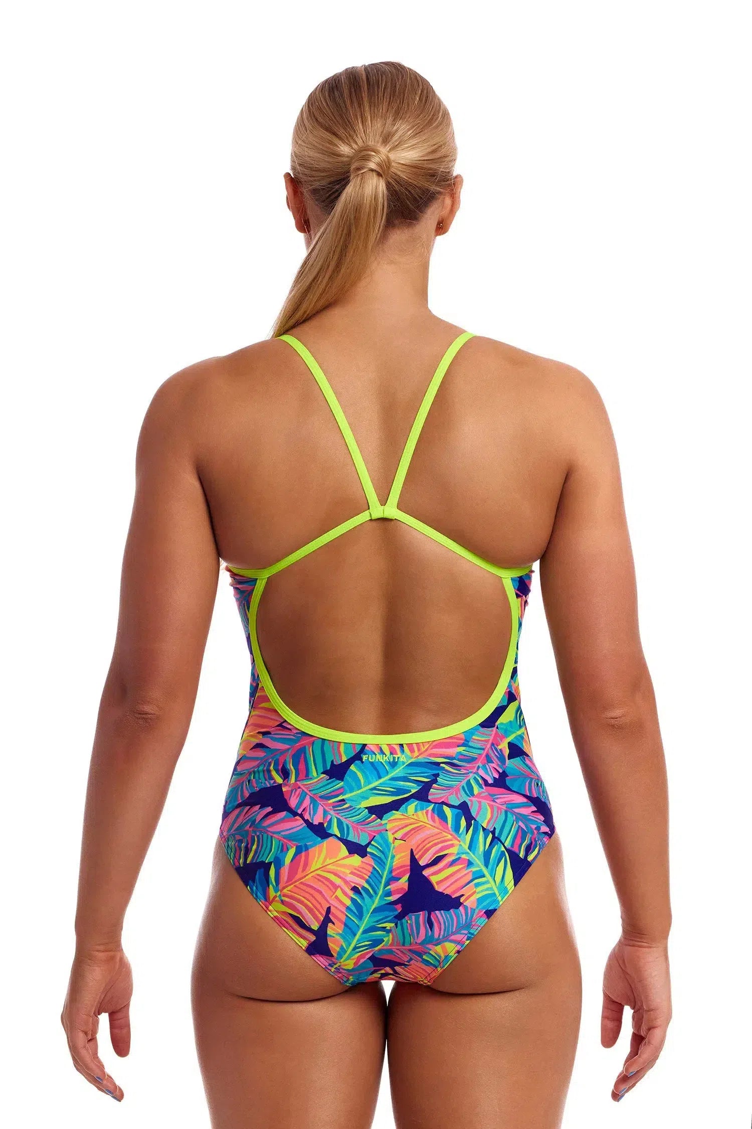 Funkita Single Strap One Piece Leaving Today Badpak Dames