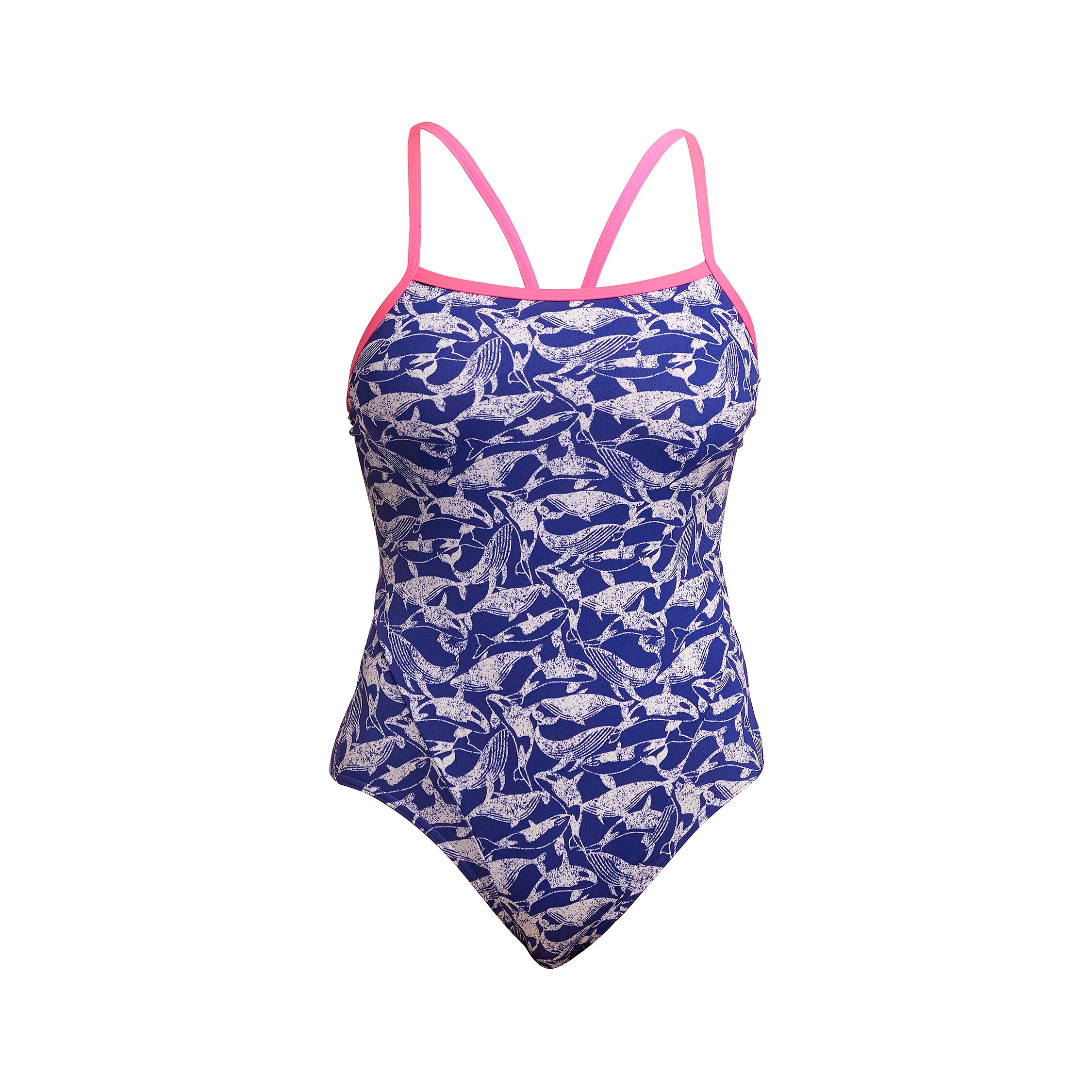 Funkita Single Strap One Piece Beached Bro Badpak Dames