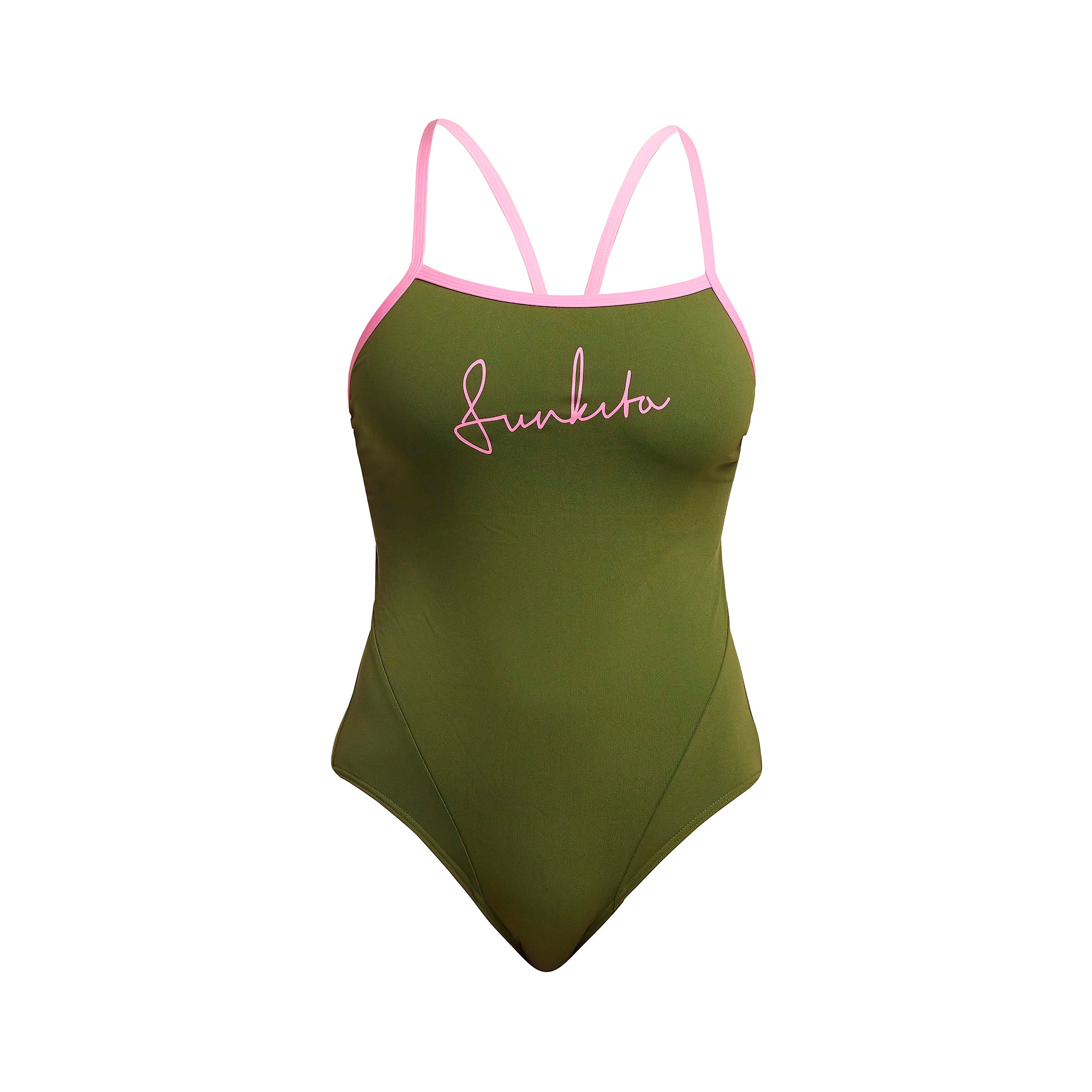 Funkita Single Strap One Piece Glamo Camo Badpak Dames