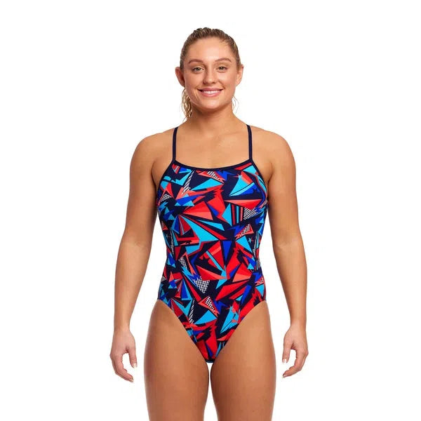 Funkita Single Strap One Piece Dames Strap Patriot Beat