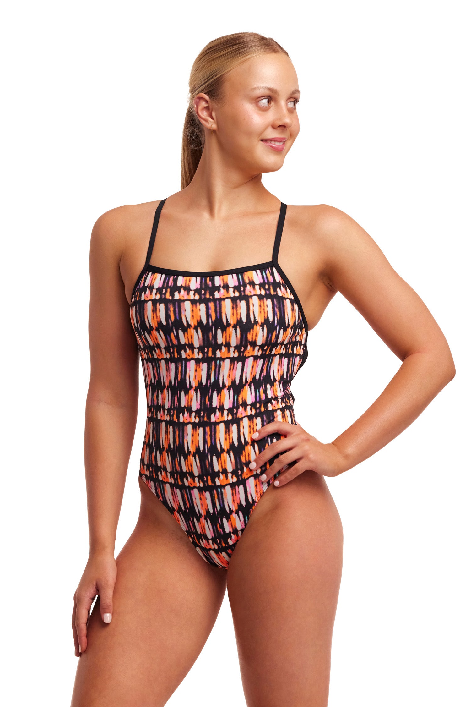 Funkita Strapped In One Piece Badpak Headlights Dames