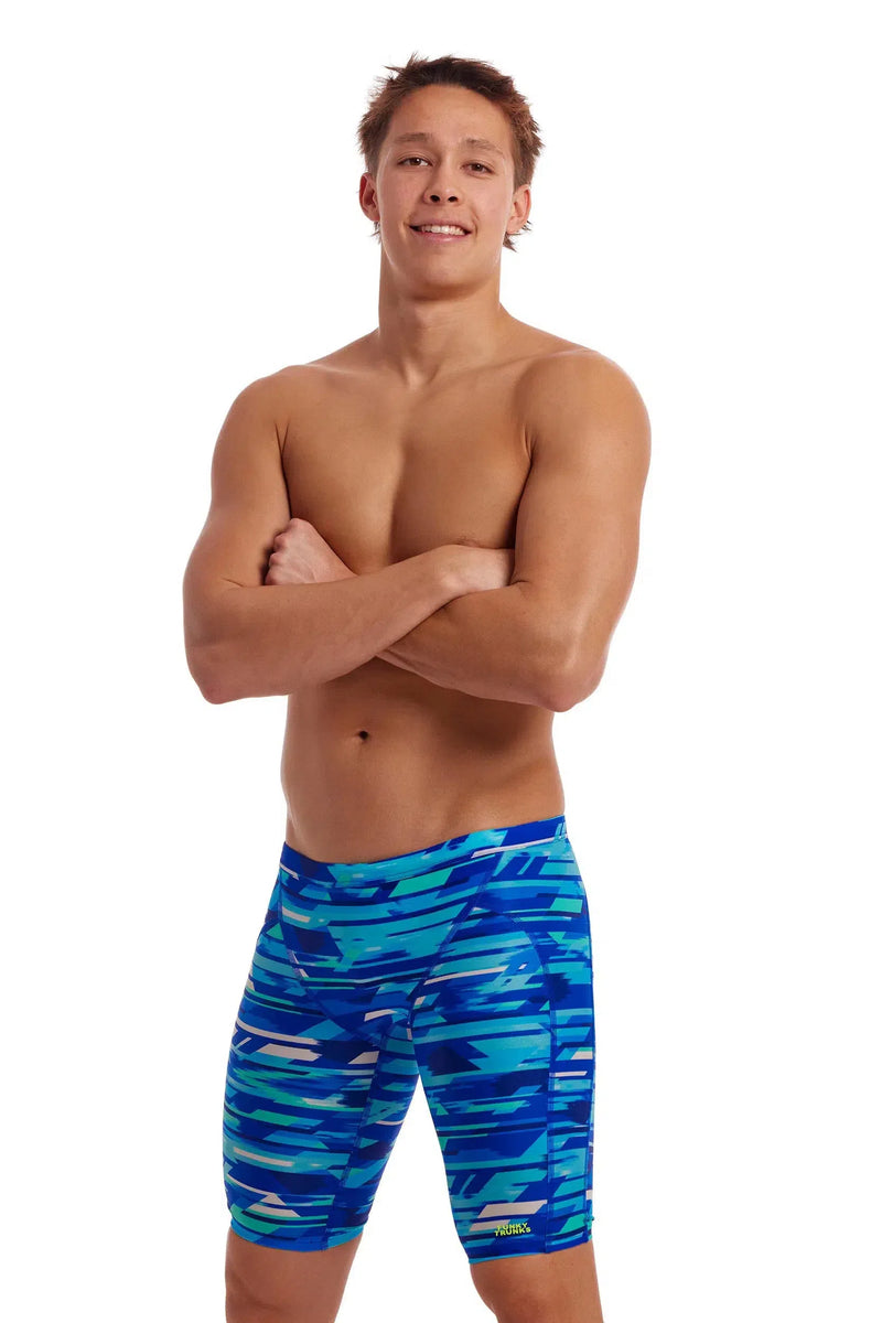 Funky Trunks Training Jammer Pace Racer Heren