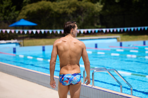Funky Trunks Briefs Seamed Lotsa Leaves Zwembroek Heren