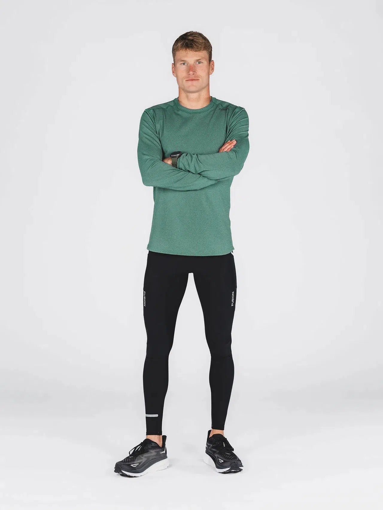 Fusion C3 Hardloopshirt Midlayer Lange Mouwen Heren