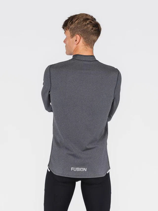 Fusion C3 Zip Neck Heren