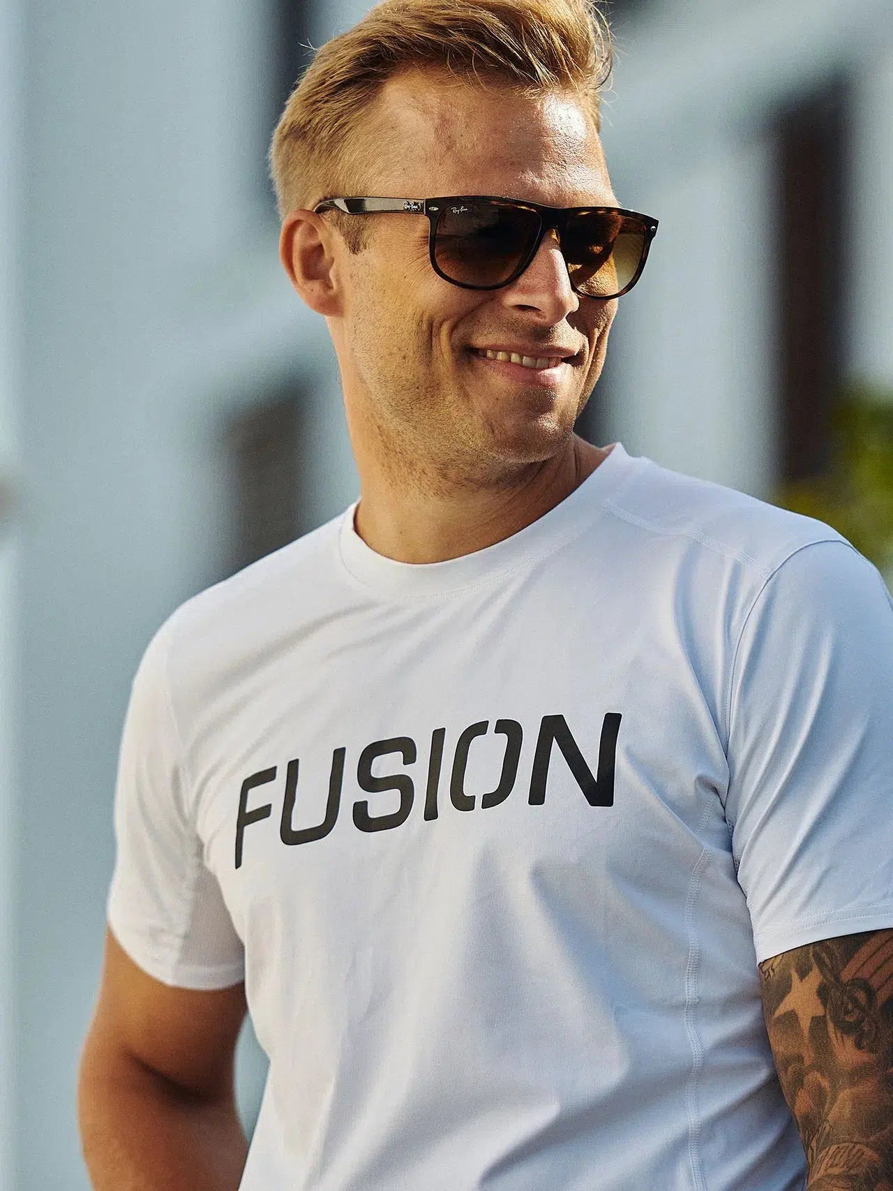 Fusion Tempo! Brand Hardloop T-Shirt Heren