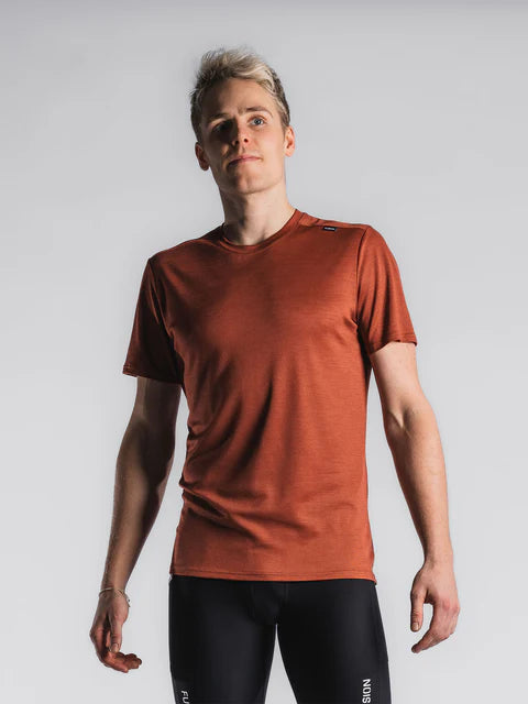 Fusion Technical Merino 150 Shirt Korte Mouwen Heren