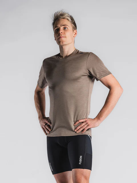 Fusion Technical Merino 150 Shirt Korte Mouwen Heren