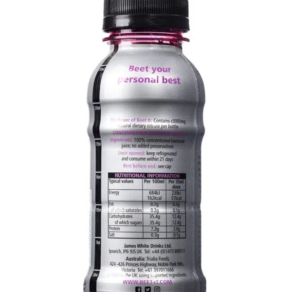 Beet It 3000 Bietensap geconcentreerd  (250ml) 3000 mg Nitraat