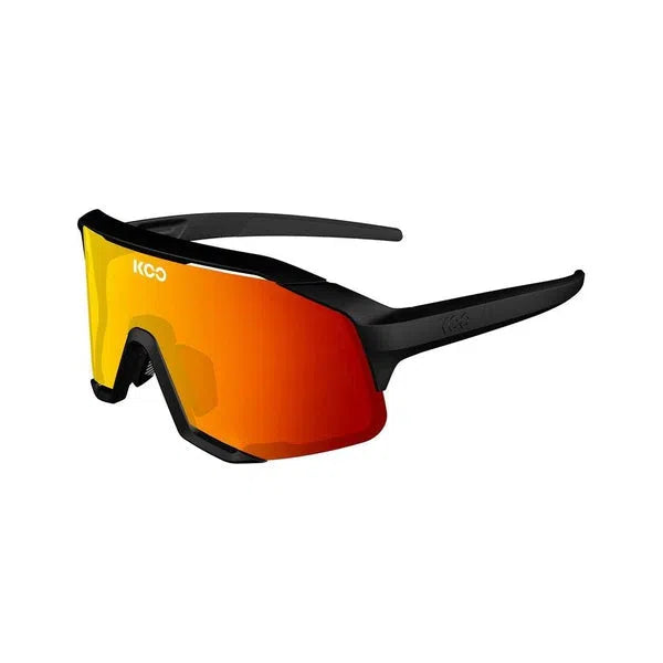 Kask Koo Demos Fietsbril  Mat Zwart - Rood Mirror CAT.2 - VLT 23%