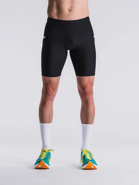 Fusion Hardloop Tights Kort Heren