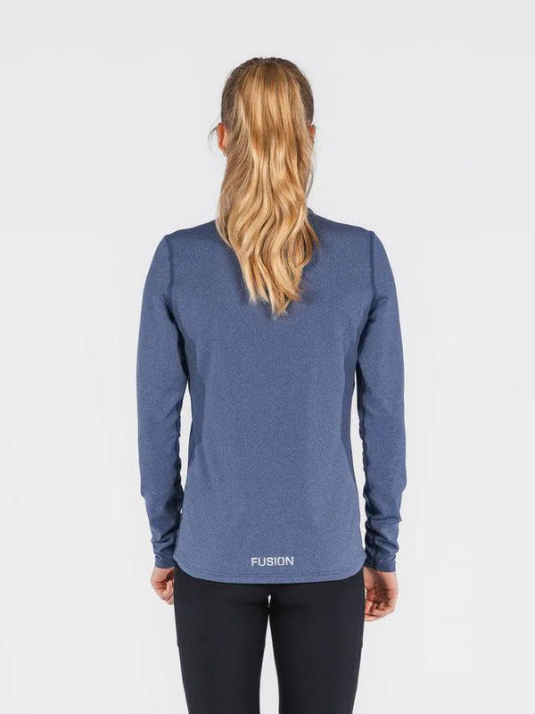 Fusion C3 Zip Neck Dames