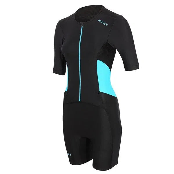 Zone3 Activate Trisuit Korte Mouwen Full Zip Dames