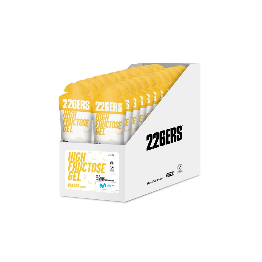 226ERS High Fructose Energiegel Doos (24x80gr)