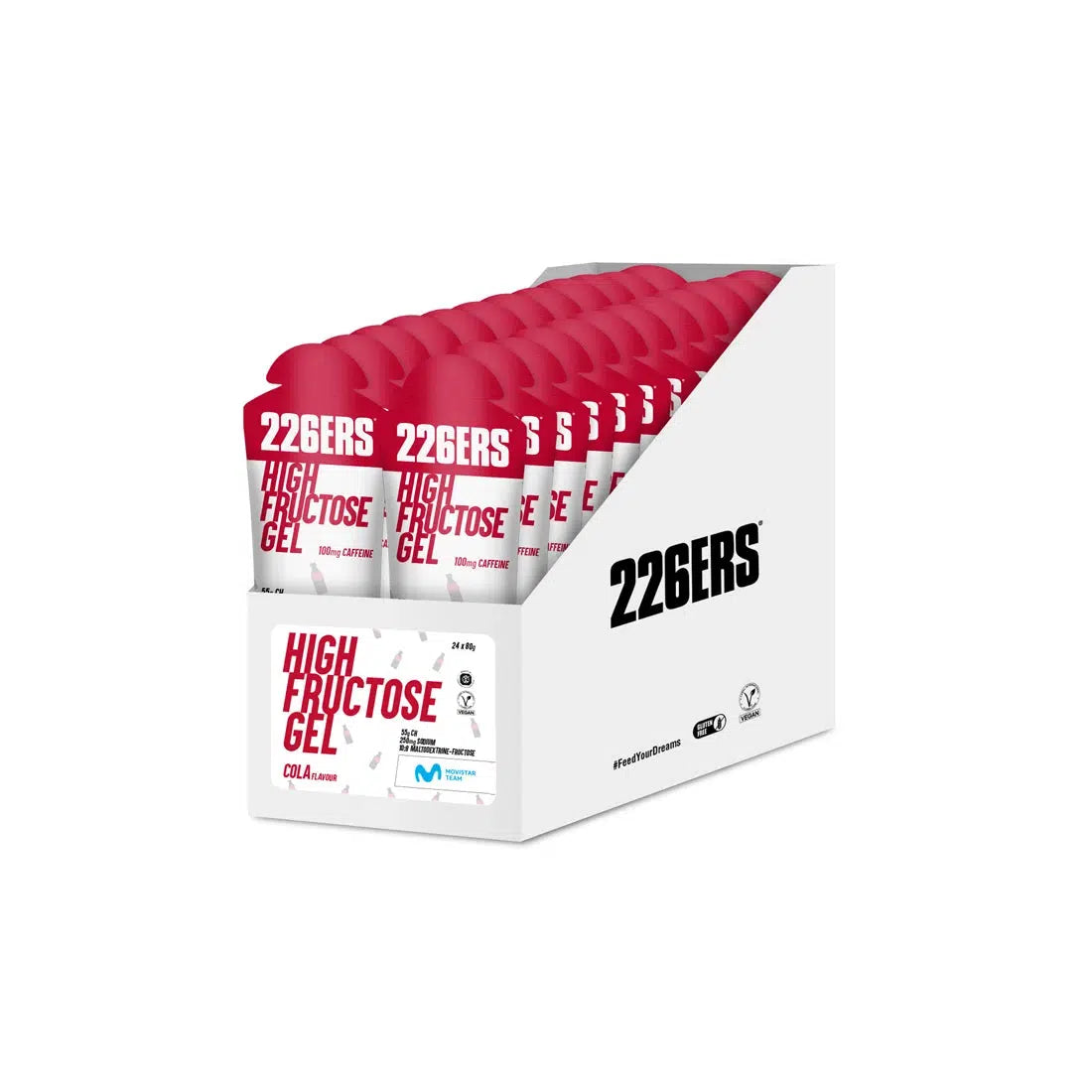 226ERS High Fructose Energiegel Doos (24x80gr)