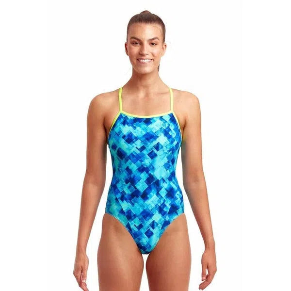 Funkita Single Strap One Piece Dames Depth Charge