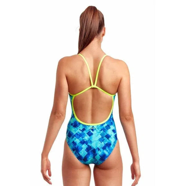 Funkita Single Strap One Piece Dames Depth Charge